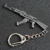 CF Keychain AK 47 Rifle Gun Weapon Counter Strike Cross Fire AK47 AK-47 Keyring Key Chain Ring