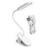 ClipOn Desk Lamp 360 Degrees Flexible Gooseneck Reading Lamp Portable Touch Work Lamp Reading Lamp USB