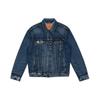 Levis FW22 Solid Color Denim Long Sleeve Jacket Men Jackets Blue 72334-0140