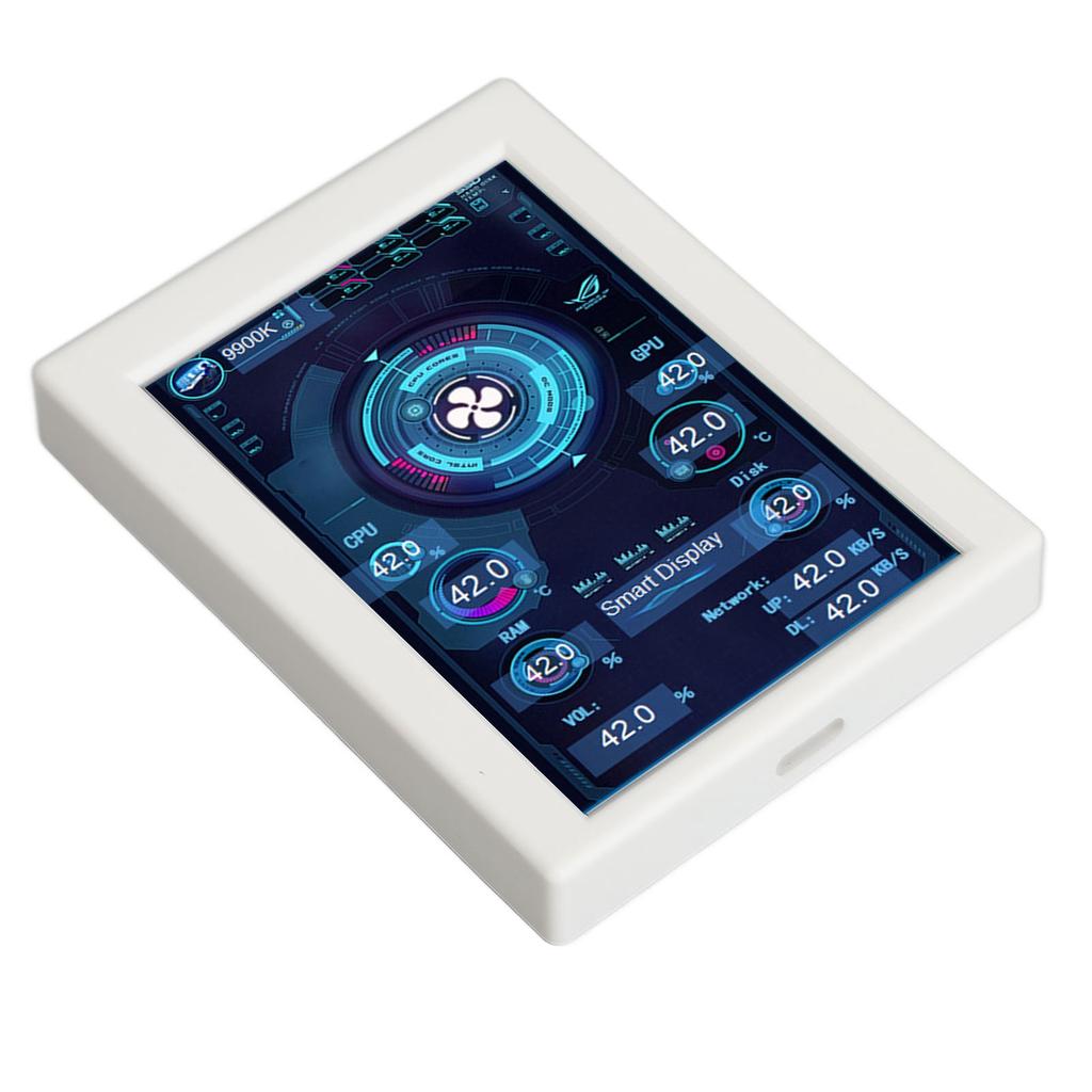 3.5in IPS USB PC Temperature Display 360 Degree Rotatable AIDA64 Computer CPU Data Monitor