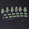Delta Jungle Camouflage Seals Accessories Minifigures Parts Assembly Building Block Bricks Toys for Children Gift