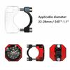 Universal Luminous 22-28mm Clock Motorcycle Handlebar Mount Waterproof Timetable for Scooter Bicycle Modified Watch Accessories