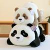 Soft and Cute Bubble Panda Plush Toys Children's Comfort Figure Zoo Party Panda Souvenir