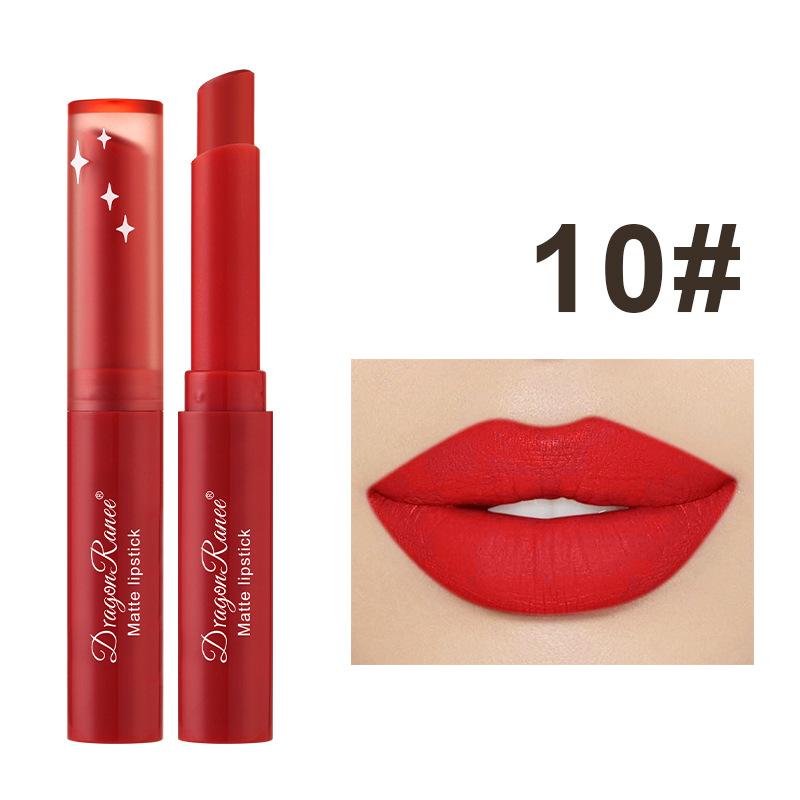 1Pc Nude Matte Lipstick Waterproof Long Lasting Lip Sticks Not Fading Sexy Red Velvet Lipsticks Women Make Up Cosmetics