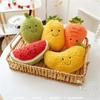 Fruit Plush Cartoon Soft Cute Mango Peach Banana Strawberry Toy Cute Food Stuffed Pillow Doll Pumpkin for Girl Kid Birthday Gift