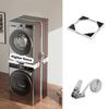 Washing Machine Stand Washing Machine Dryer Fridge Pedestal Adjustable Length Anti Vibration Anti Noise Drying Rack