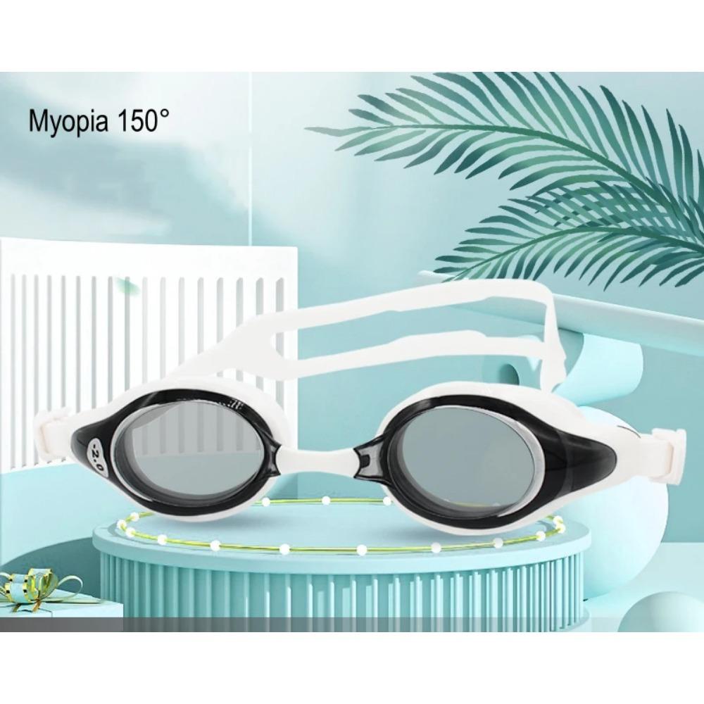 Anti-fog UV Protection WaterProof Myopia Swim Goggles Adults Water Sports Adjustable Silicone Beach Goggles Bathing EyeWear