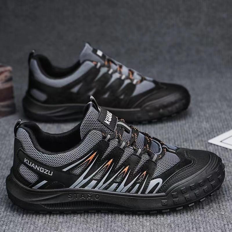 Outdoor Men Climbing Shoes Non-slip Casual Sneakers Breathable Hikking Shoes Walking Running Jogging Tennis Athletic Sport Shoes