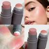 Double-ended Blush Stick Waterproof Brightening Face Contouring Shadow Blusher Long-lasting Tint Cheek Korean Makeup Cosmetics