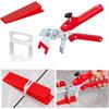 1/8" 3mm Gap Clip Tile Leveling System Kit Floor Wall Gap Tile Spacer Tiling Set