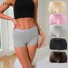 Cotton Panty for Women High Waist Boxer Panties Comfortable Briefs Woman Underpants