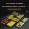 Thickened Rectangular Transparent Disposable Lunch Box