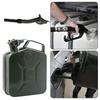 5L Metal Gas Can Spill Proof Fuel Container with Spout And Handle