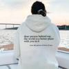 Unisex HoodieDear Person Behind Me Hoodie Funny Dear Person Behind Me Positive Quotes Aesthetic Pullover Trendy Unisextal Health Be Kind Hoodies
