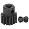 48P Metal Pinion Motor Gear Set 16T AntiRust Fit for 110 116 Model RC Car Parts