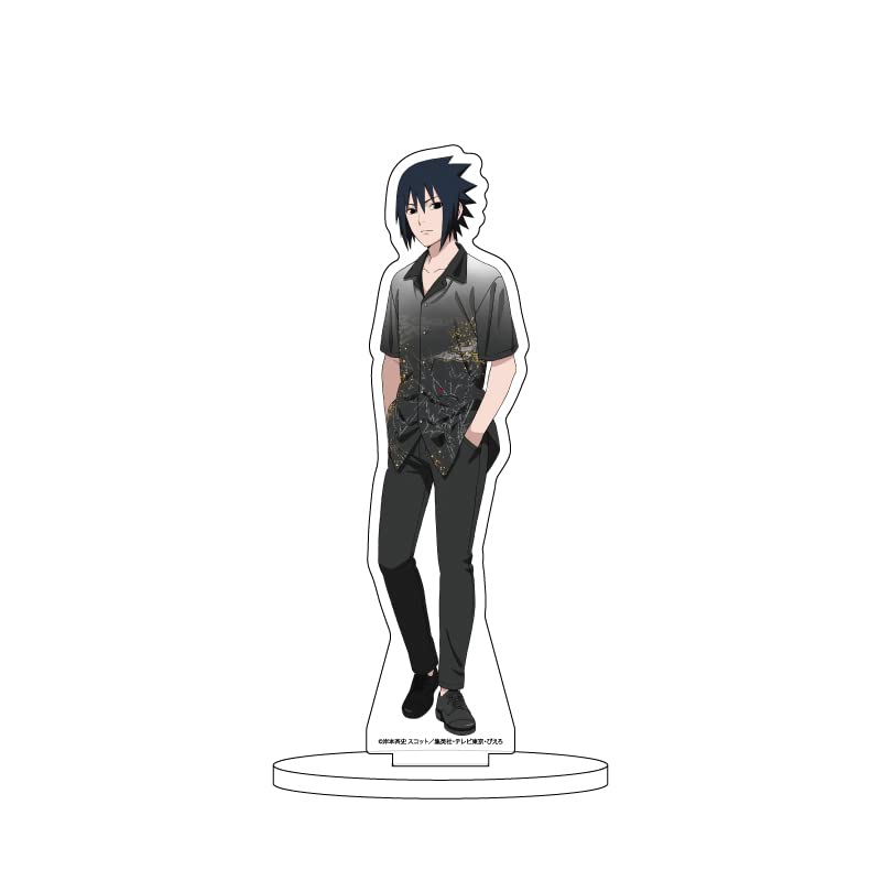 A3 NARUTO BORUTO 33 Uchiha Sasuke Japanese Style Casual Clothes Character Acrylic Figure & Ver. [Original Illustration]