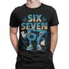 67 Six Seven 6-7 Funny Italian Brainrot Outfit Men Women T Shirts 100% Cotton Tee Graphic Printed  T-shirt Clothes