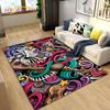 3D Creative Music Cartoon Area Rug Large,Carpet Rug for Living Room Bedroom Sofa Doormat Decoration,kids Play Non-slip Floor Mat