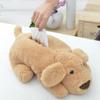 Dog Paper Napkin Holder Brown White Grey Tissue Case Cover  Hotel Home Decoration
