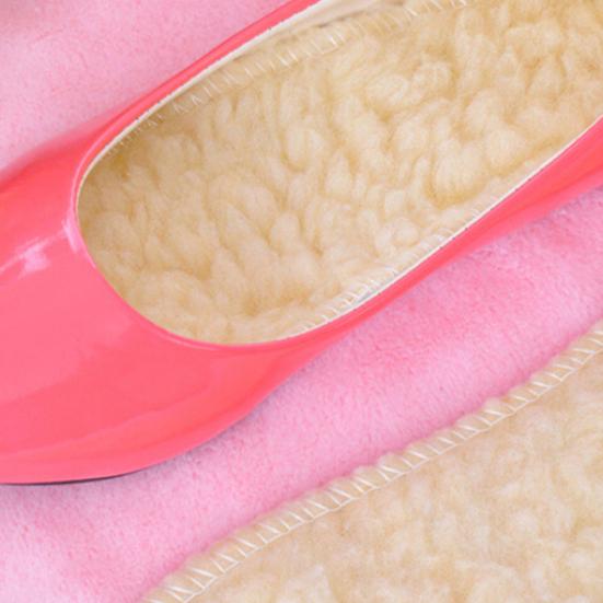 Winter Soft Warm Fleece Shoes Boots Sneakers Thermal Insoles Insert Foot Pads