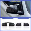 Carbon Fiber Car Rear View Door Wing Side Mirror Cover Caps Shell Case for BMW X3 G01 X4 G02 X5 G05 2018-22 Black M3 Style