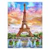 DIY 5D Diamond Painting Eiffel Tower Diamond Embroidery Landscape Full Square Diamond Mosaic Couple Cross Stitch Home Decor