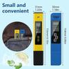 Digital pH Meter Portable Water Quality Tester with Glass Probe 0-14 pH Range High Accuracy Testing Kit for Lab and Home Use 