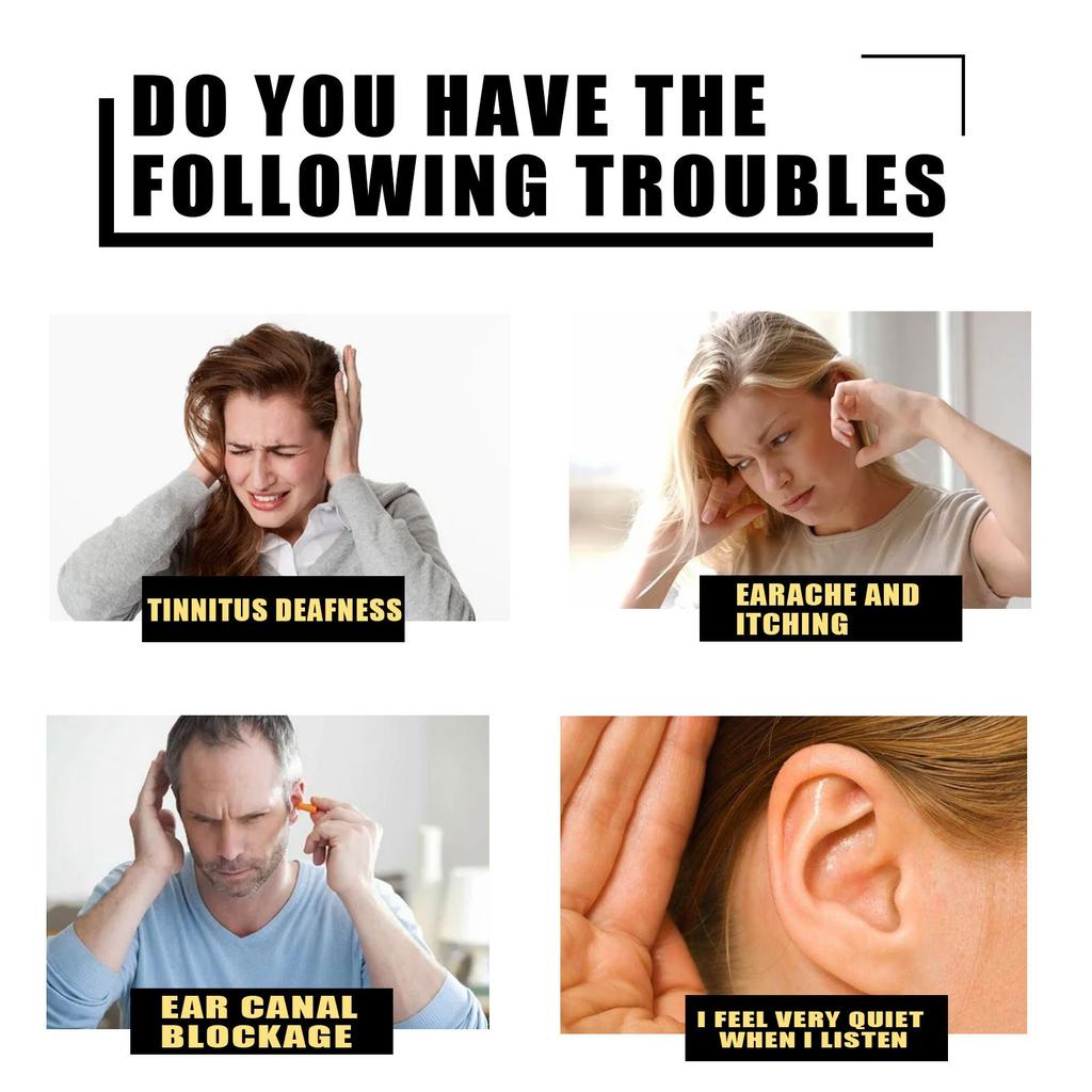 Tinnitus Relief Spray, Earwax Cleaning Care Spray, Ear Tinnitus Relief For Relieves Tinnitus, Earwax Cleaning Care Spray 30ML