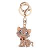 Lovely Cat Rhinestone Key Chain Holder Purse Bag Car Keyrings Keychain Jewelry Gifts