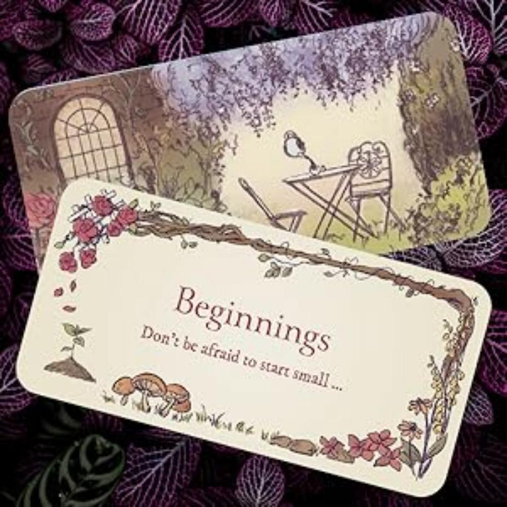 Secret Garden 40 Charming Cards 10.5*6cm Contains Small Signs and Encouragement Imbued with Magic From The Garden