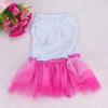 Pet Puppy Small Dog Cat Lace Skirt Princess  Dress Clothes Costume