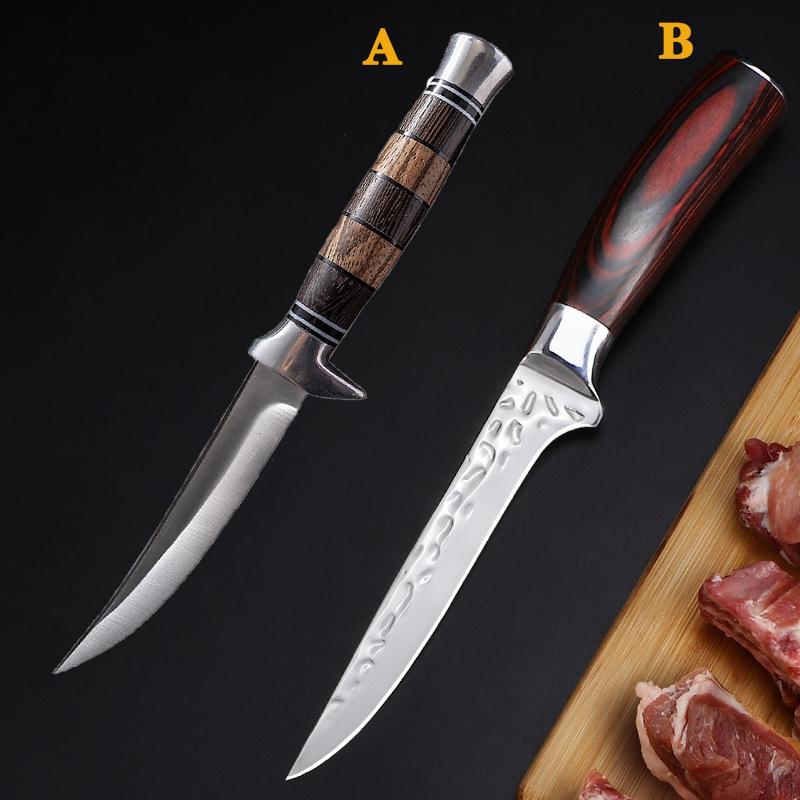 Stainless Steel Boning Knife Kitchen Slicing Knife Fish Knife Vegetable Fruit Knife