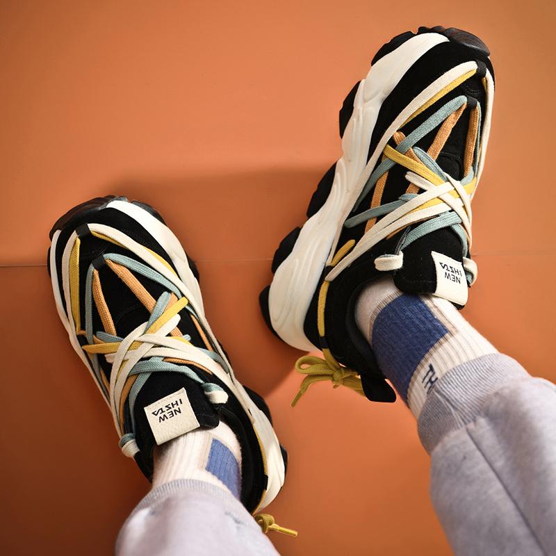 36-44 Men's/Women's Fashion Platform Sneakers