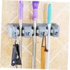 Magic Plastic Mop Holder 3 Styles Wall Mounted Broom Holder Broom Holder Tool Kitchen Storage Multi-Functional