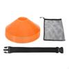 Football Cones for Training Exercises Flexible Sports Orange