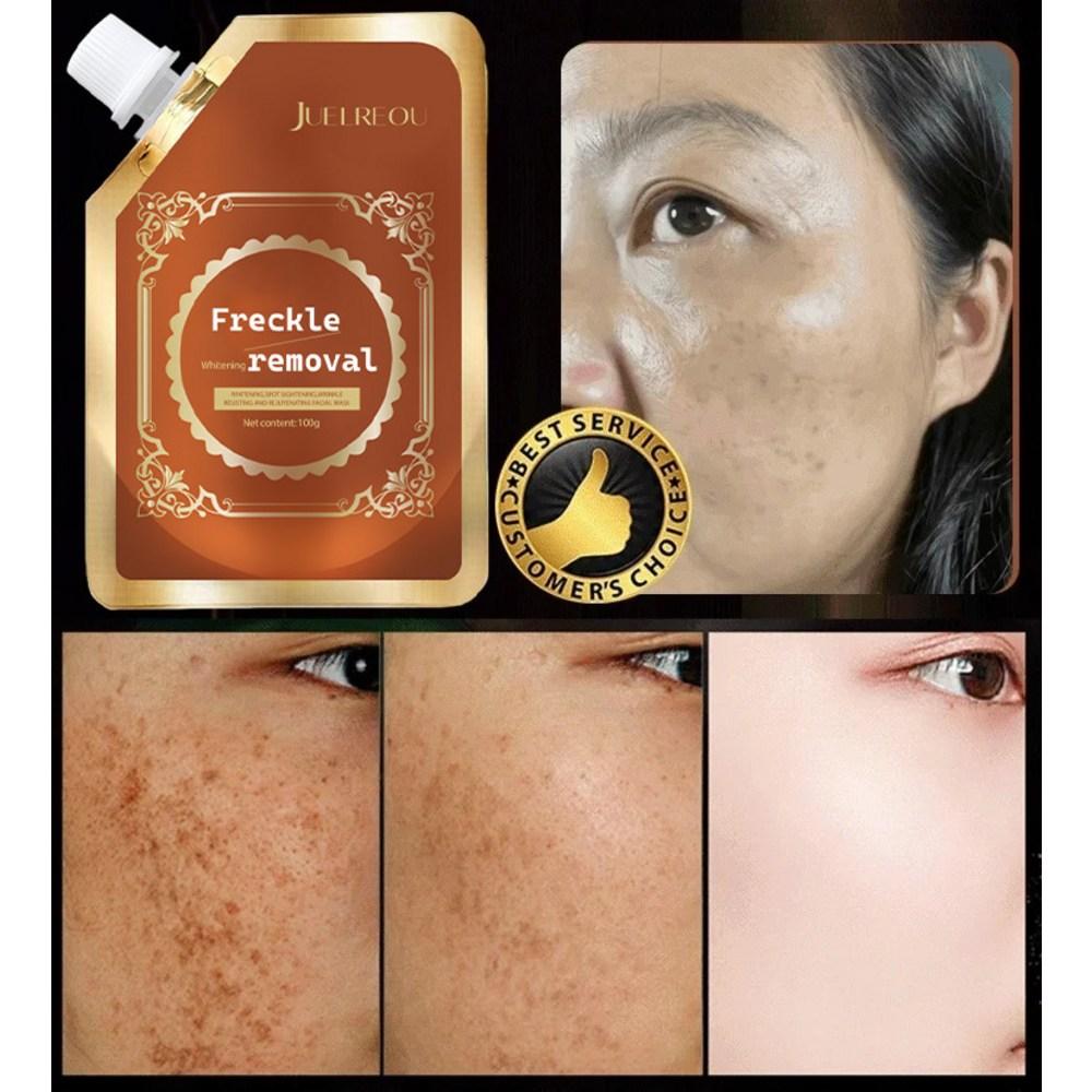 [1+1+1]2 Week Spot Removal Anti-Aging Mask 100G Whitening Anti-Aging Mask Wrinkle Improvement Whitening Mask, (1+1+1)100Ml*3, 3 Pieces, 1 Piece