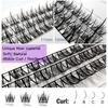 Lazy Trilogy False Eyelashes Diy Fairy Hair Self-Grafting Segmented Eyelashes Fishtail Natural Eyelashes