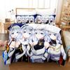 Game Honkai Impact 3 Bedding Set Single Twin Full Queen King Size Bed Set Adult Kid Bedroom Duvet Cover Sets Anime Bed Sheet Set