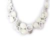 [K0183] - Ivory White 'Sissi' Designer Necklace