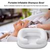 Portable Inflatable Shampoo Bowl Foldable In Bed Hair Washing Hair Cuts Hair Coloring for the