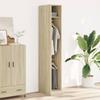VidaXL Wardrobe Sonoma Oak 30x50x200 Cm Engineered Wood 3307776