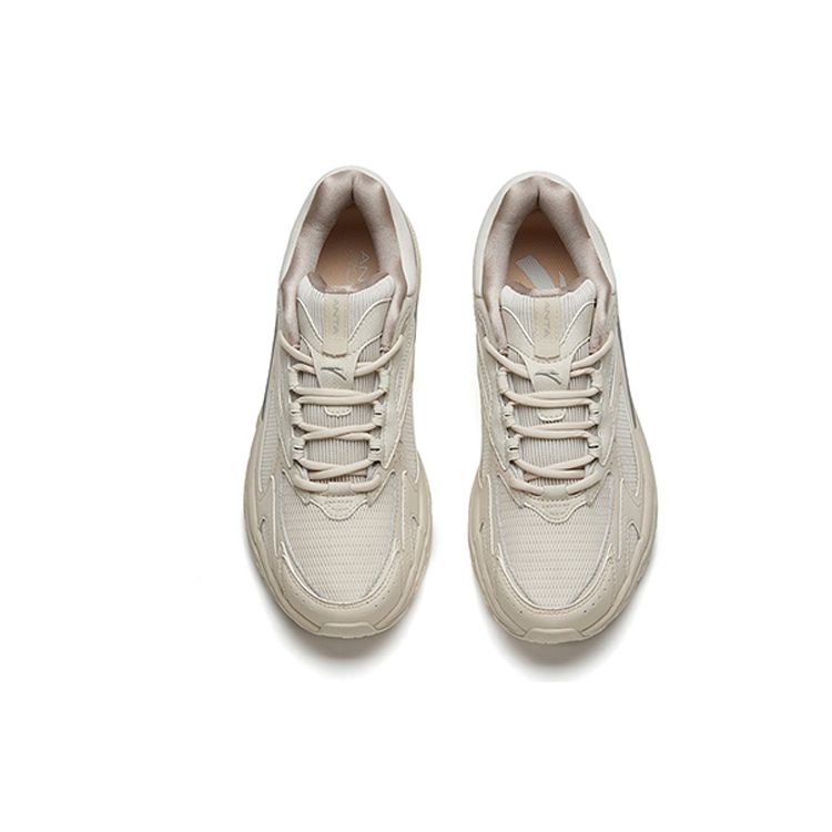 Anta AT951 Retro Low-Top Sports Casual Shoes Women Sneakers Mud-Gray 922235596-5