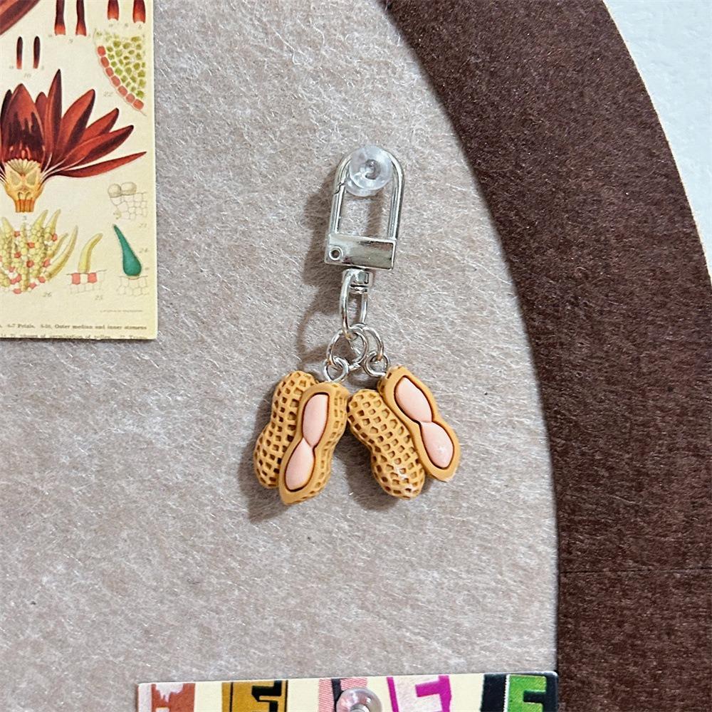 Bag Pendant Food Series Pendant Pistachio PVC Keychain Unique Simulation Food Keychain Gift