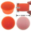 10 шт., 2-дюймовая губка, полировальные подушечки для полировки автомобиля, аксессуары для буфера для полировки автомобиля
