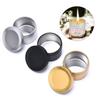 Candle Jars With Lid Bulk Round Candle Container Tins Empty Storage Box Jar
