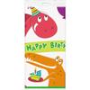 Plastic Dinosaur Happy Birthday Party Table Cover