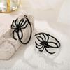 Gold Color Halloween Earrings Halloween Jewelry Hoop Dangle Earrings New Spider Earrings