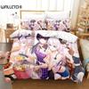 3D Anime Honkai Impact 3rd Bedding Set Printed Decorative Duvet Cover Set Bedclothes Quilt Cover Home For Home Textiles