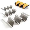 Stainless Steel Stand Wave Taco Holder Rack Kitchen Shape Tray Cooking Tool