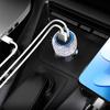 Bling Bling USB Car Charger 5V 2.1A Dual USB Port Fast Adapter Car Decor Styling Diamond Car Accessories Interior for Woman